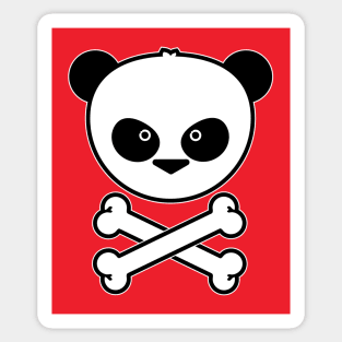 Panda Bones Sticker